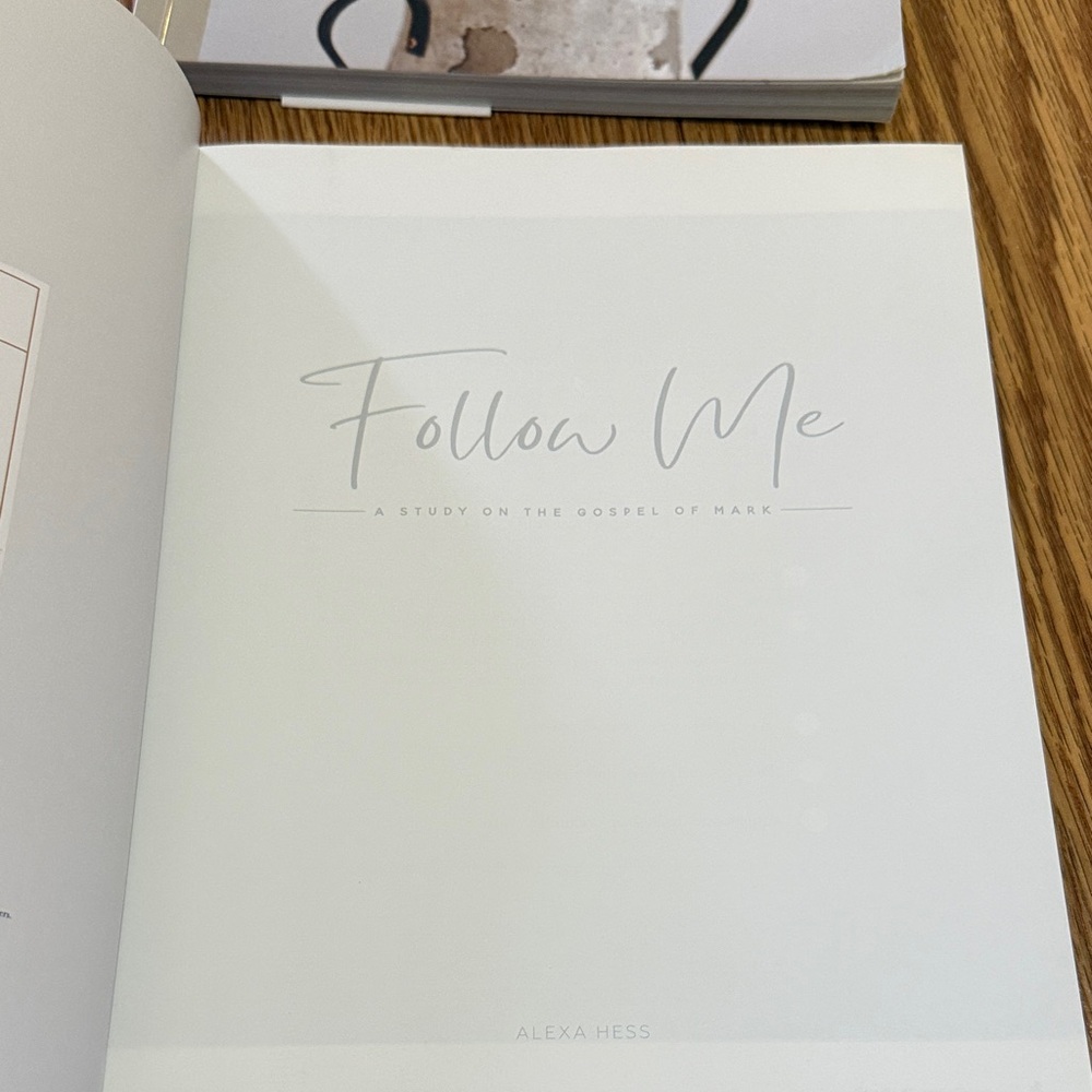 The Daily Grace Co. Gray and White Booklet